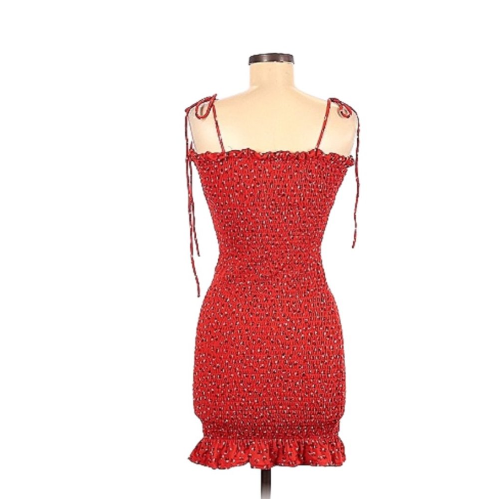 Revamped Red Ruffle Dress - Picture 2 of 2